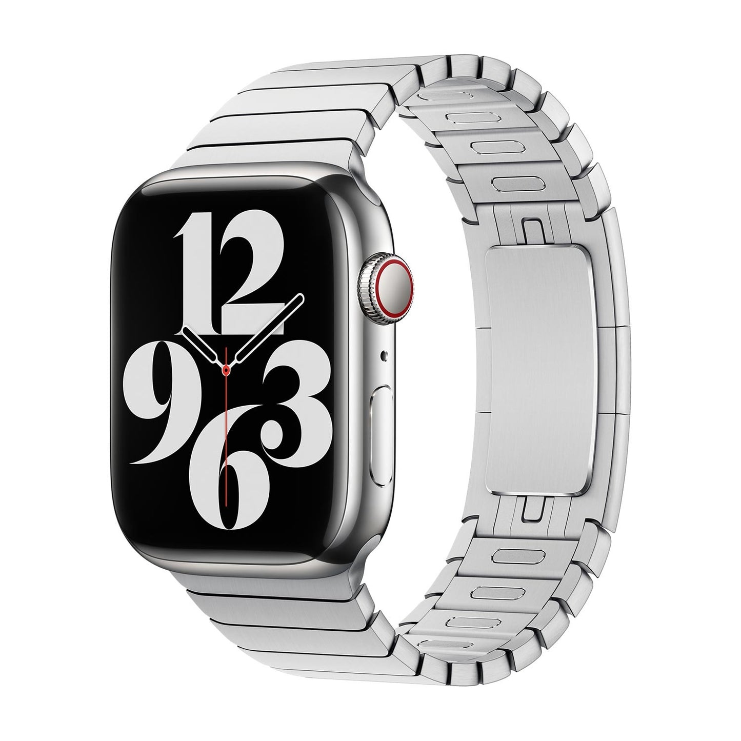 Stainless Steel Link Band for Apple Watch – Silver