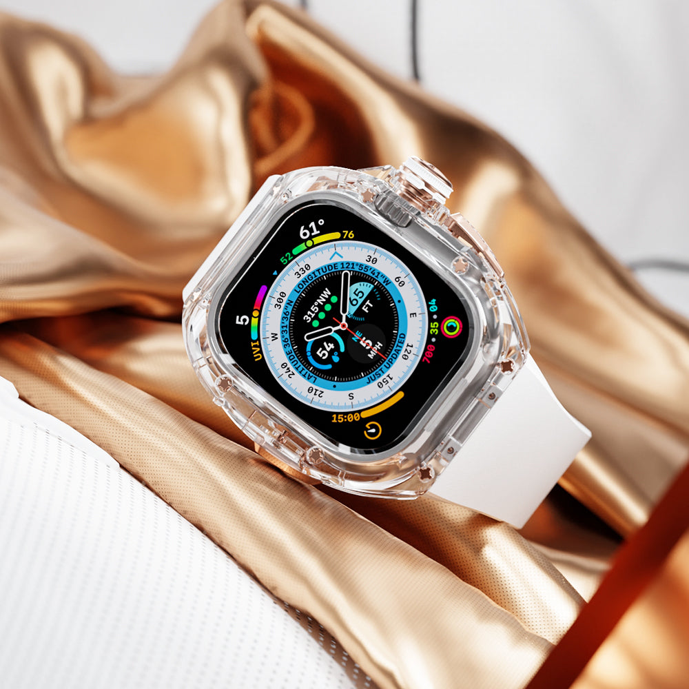 Apple Ultra Watch Case 49mm - K9 Grey Crystal Case
