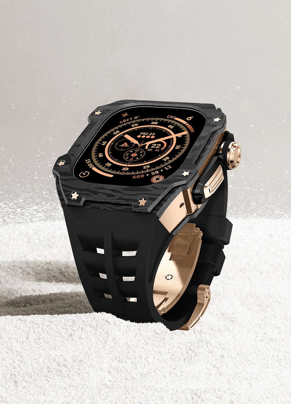 Starlight CF系列49mm-蘋果手錶的外殼(黑色)