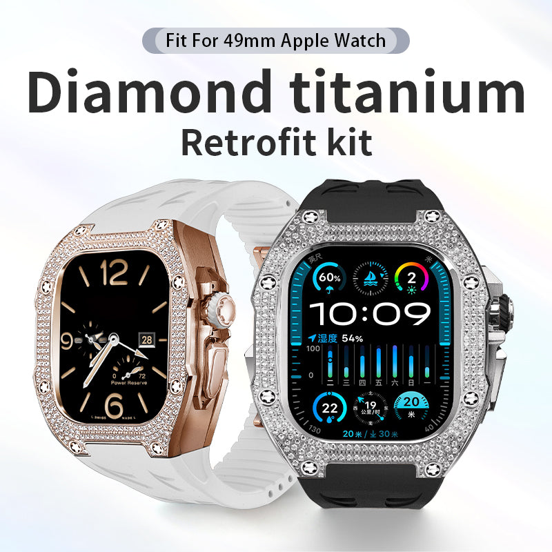 Apple Ultra Watch Case 49mm -Apple Watch Case 49mm - Ti Rose Gold Case