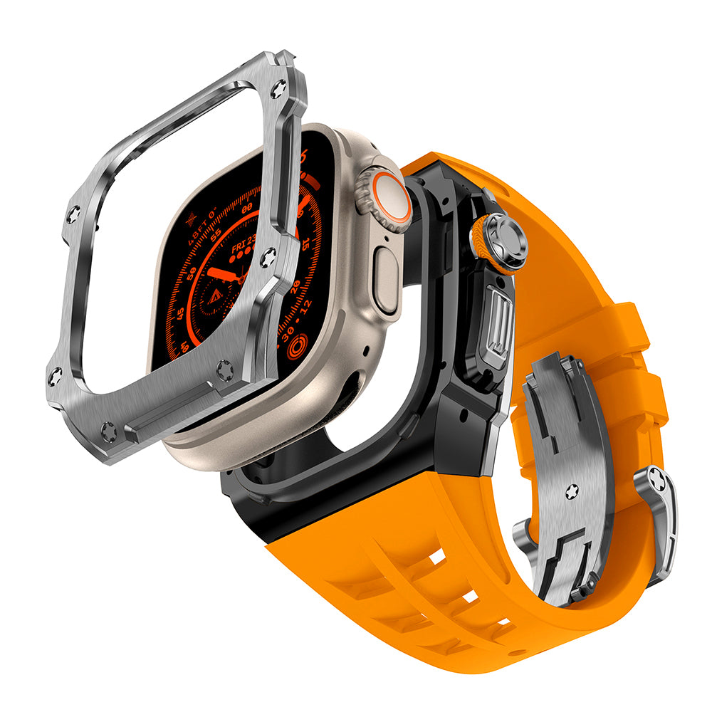 Starlight SS系列49mm-蘋果手錶箱(午夜玫瑰)