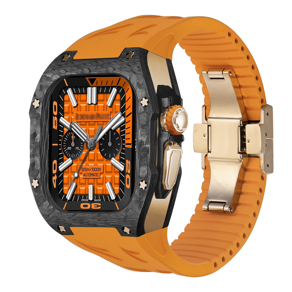 ICONIC CF シリーズ 49mm - Apple Watch Ultra 用ケース (ローズゴールド)