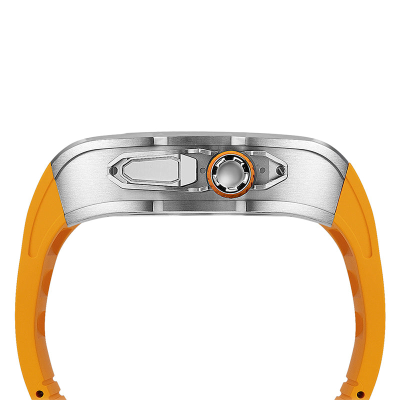 ICONIC TI 시리즈 49mm - Apple Watch용 케이스(티타늄 오닉스 블러시)