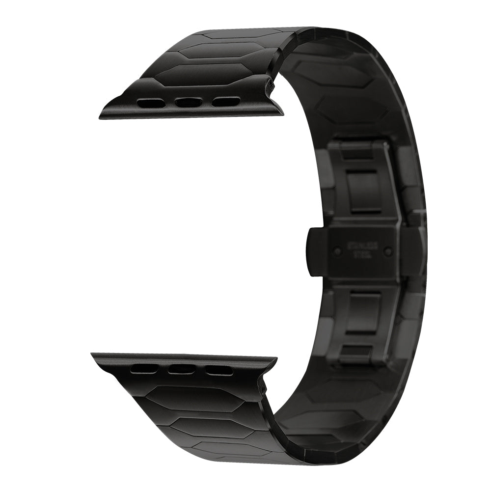 Ultra glattes Edelstahl -Uhrenband für Apple Watch Ultra/Serie 4–10 (49 mm/45 mm/44 mm/42 mm)