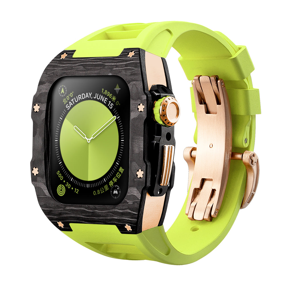 ICONIC CF シリーズ 44/45mm - Apple Watch 用ケース (ローズゴールド)