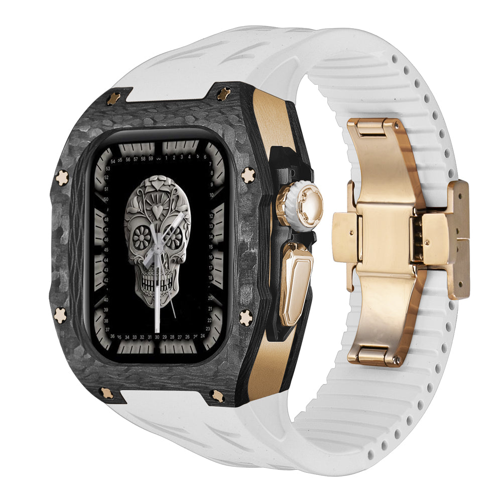 ICONIC CF シリーズ 49mm - Apple Watch Ultra 用ケース (ローズゴールド)