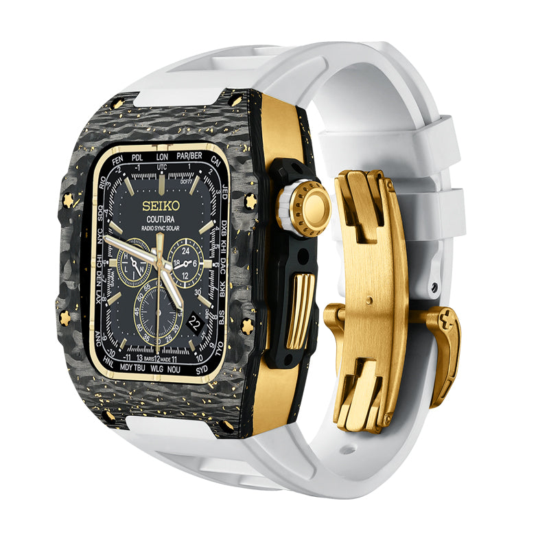 ICONIC CF シリーズ 44/45mm - Apple Watch 用ケース (ゴールド)