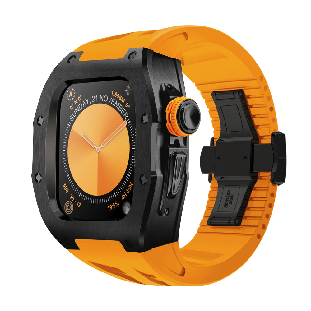 ICONIC SS 시리즈 46mm - Apple Watch Series 10용 케이스(블랙)