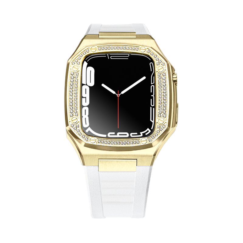 大膽的ZR系列44/45mm-蘋果手錶的外殼(黃金)