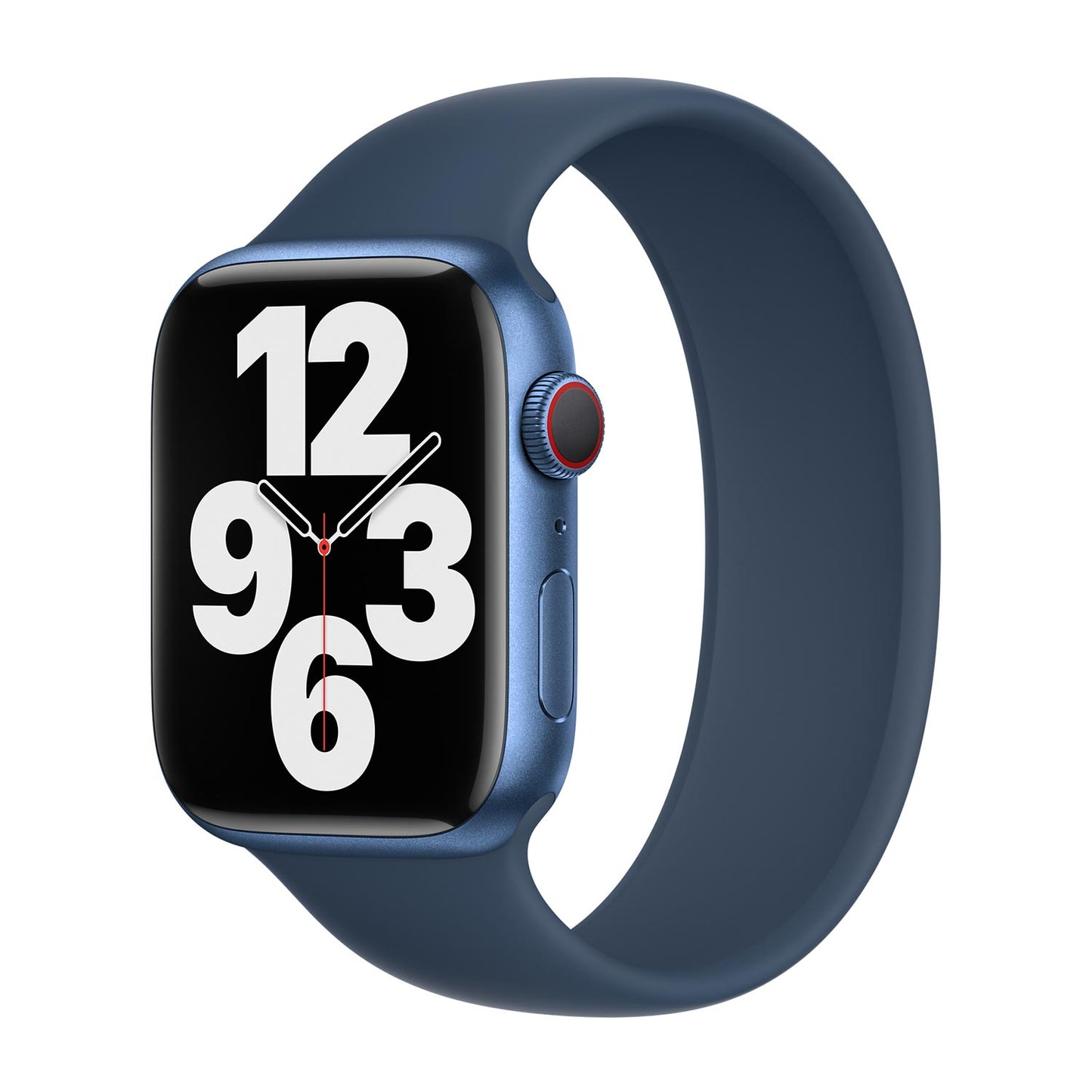 Solo Silicon Flex Loop Strap for Apple Watch - Abyss Blue