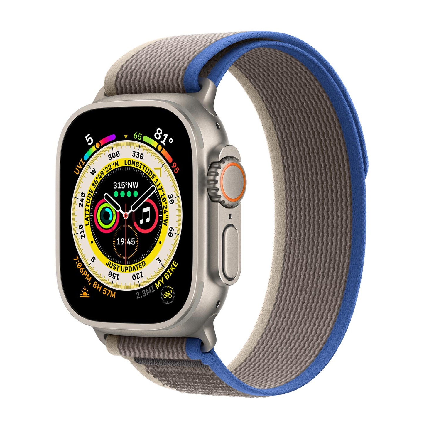 Trail Strap for Apple Watch - Blue Gray (Fall/2022)