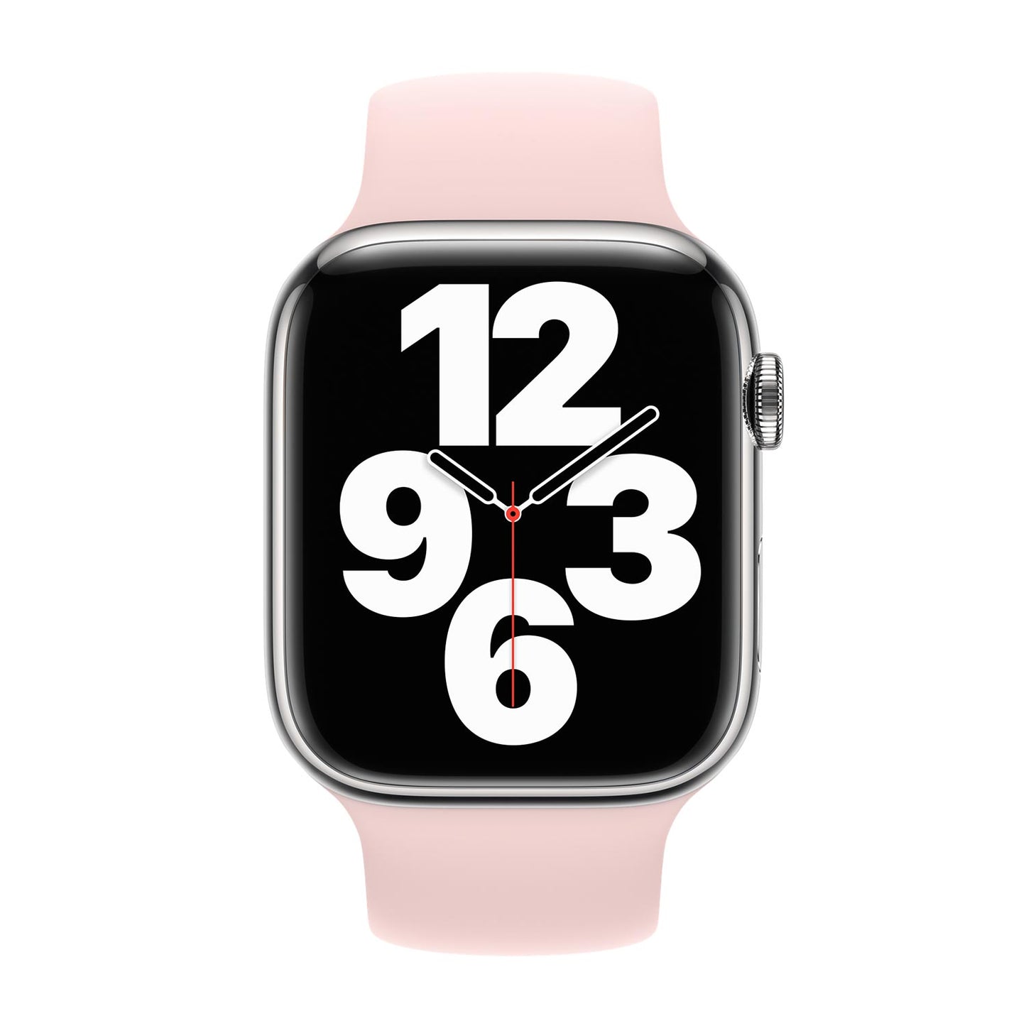 Solo Silicon Flex Loop Strap for Apple Watch - Chalk Pink