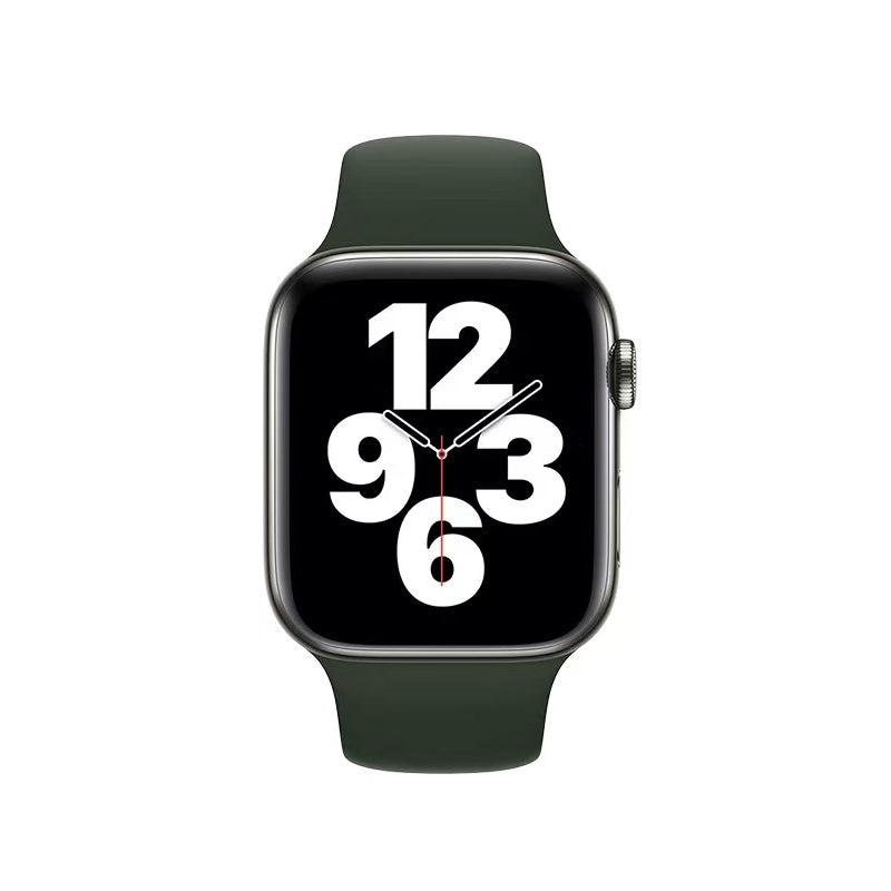 Silicone Sport Band pour Apple Watch - Midnight Black