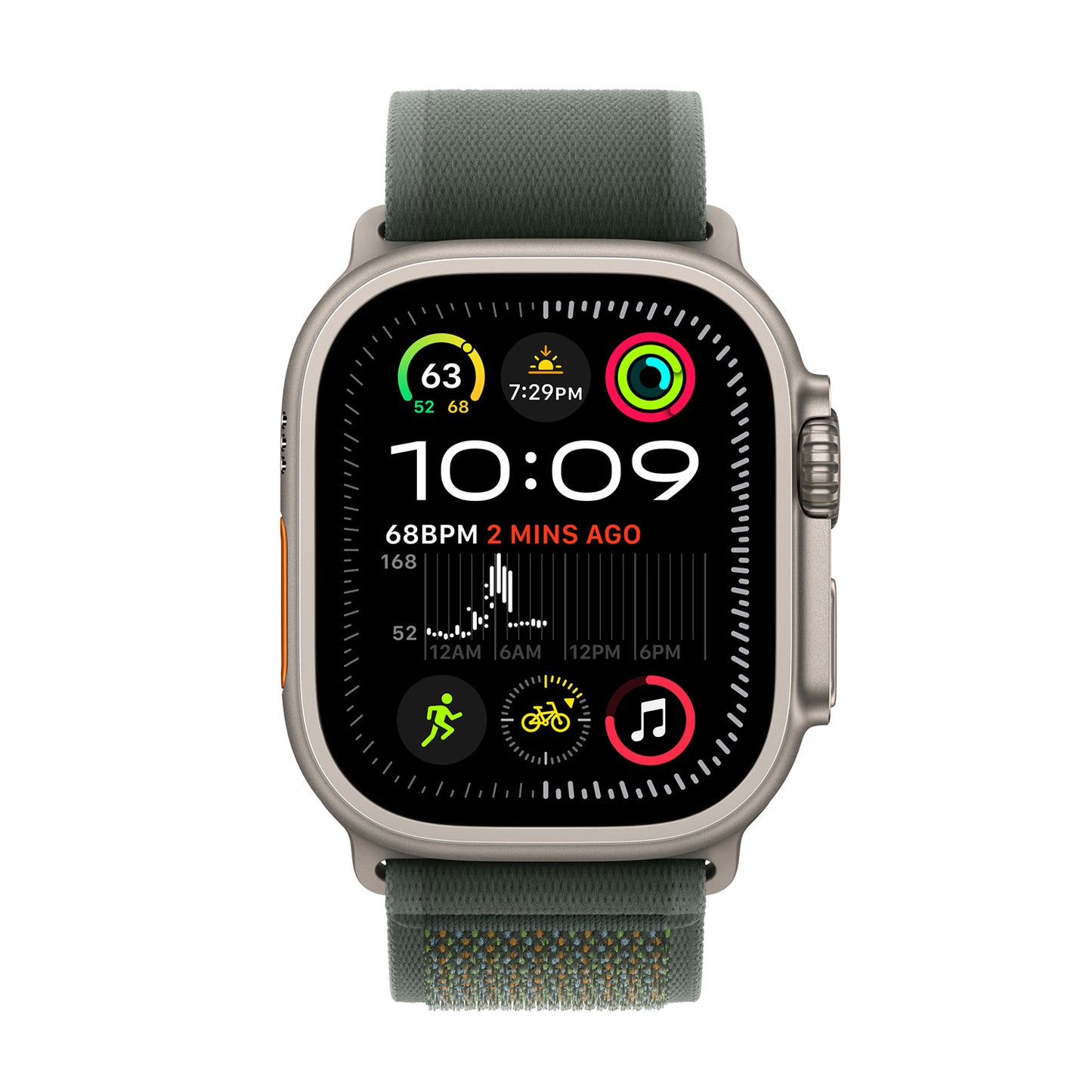 Trail Strap for Apple Watch - Green (Fall/2024)