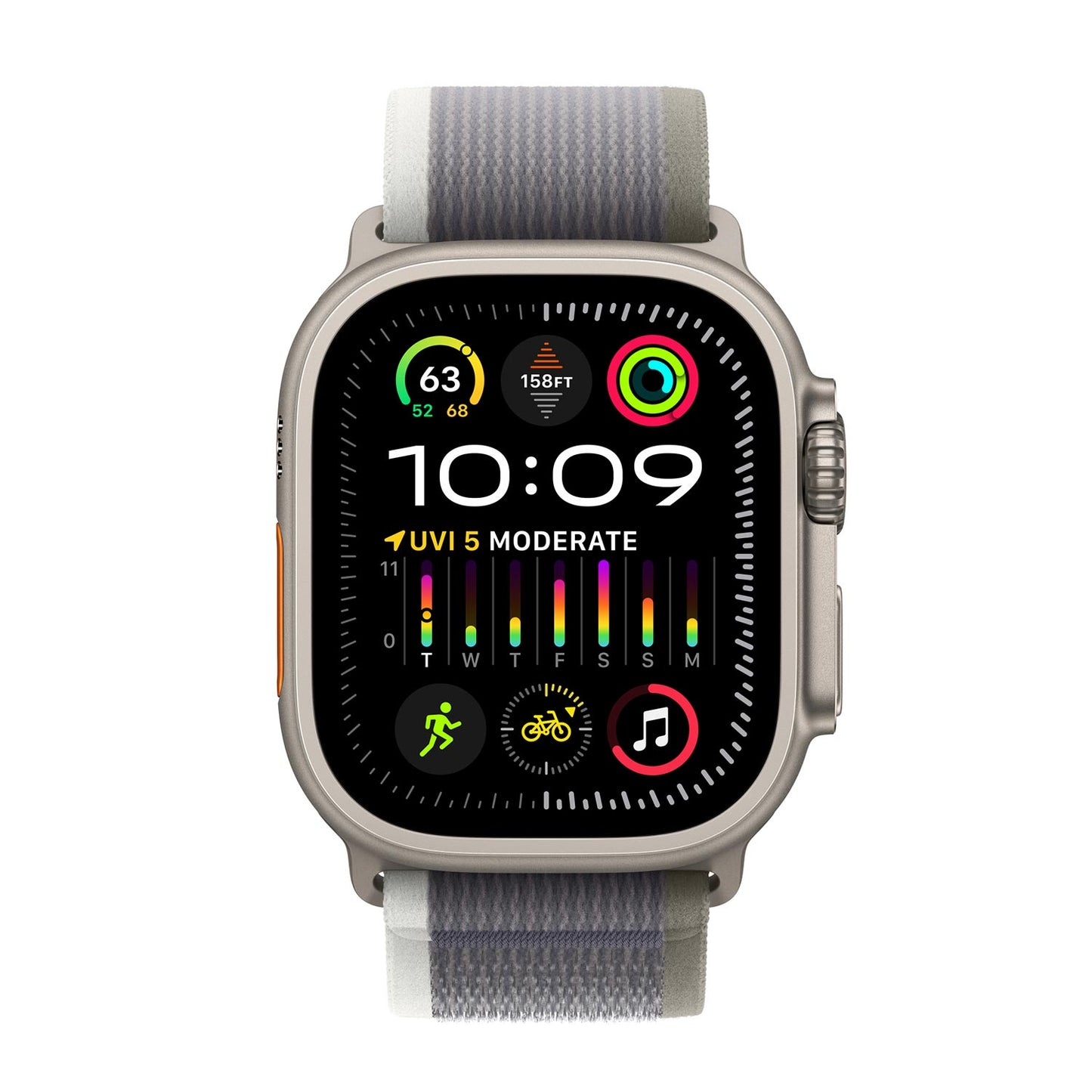 Trail Strap for Apple Watch - Green Gray (Fall/2023)