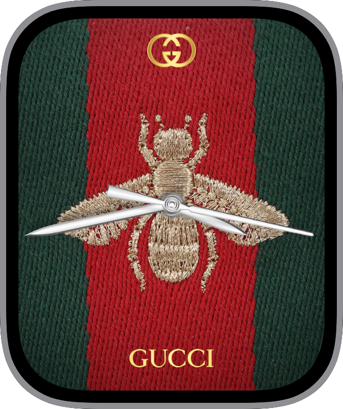 無料時計文字盤: GG Silver Bee