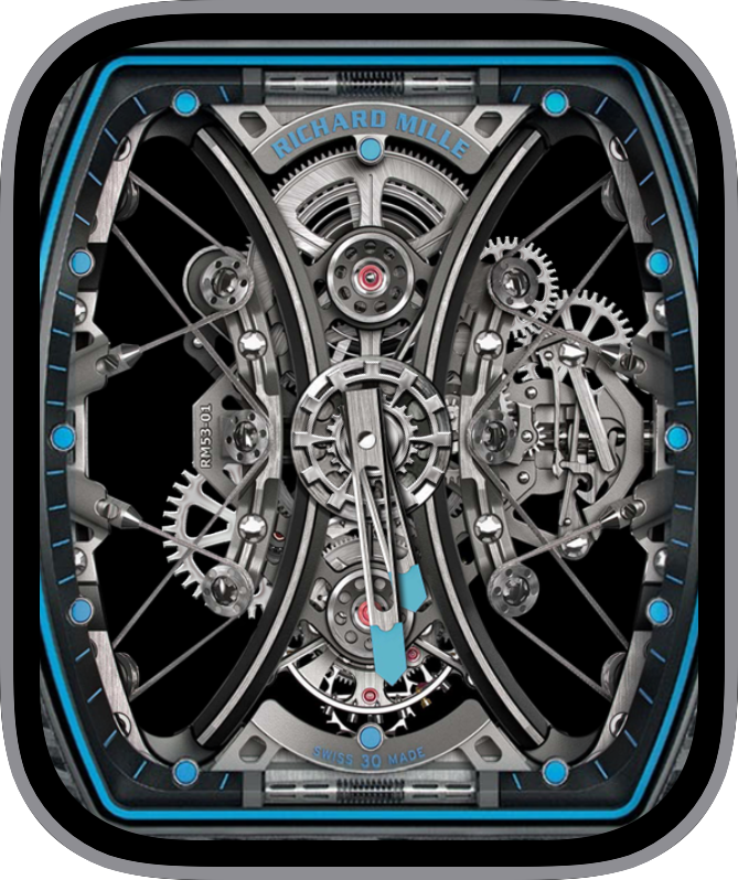 無料時計文字盤: RM 53-01