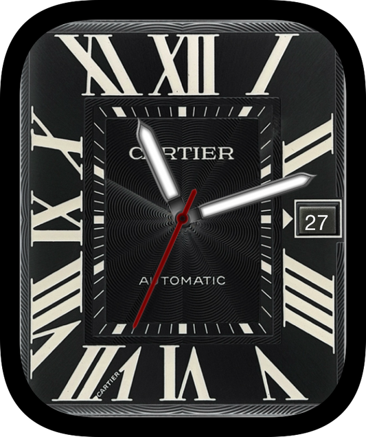 무료 애플 시계 얼굴 : 까르띠에 탱크
