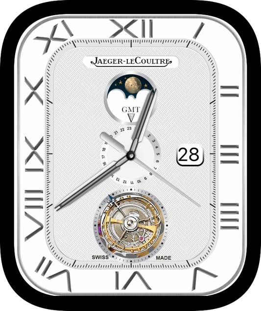 무료 Apple Watch Face : JLC Moonphase Tourbillon
