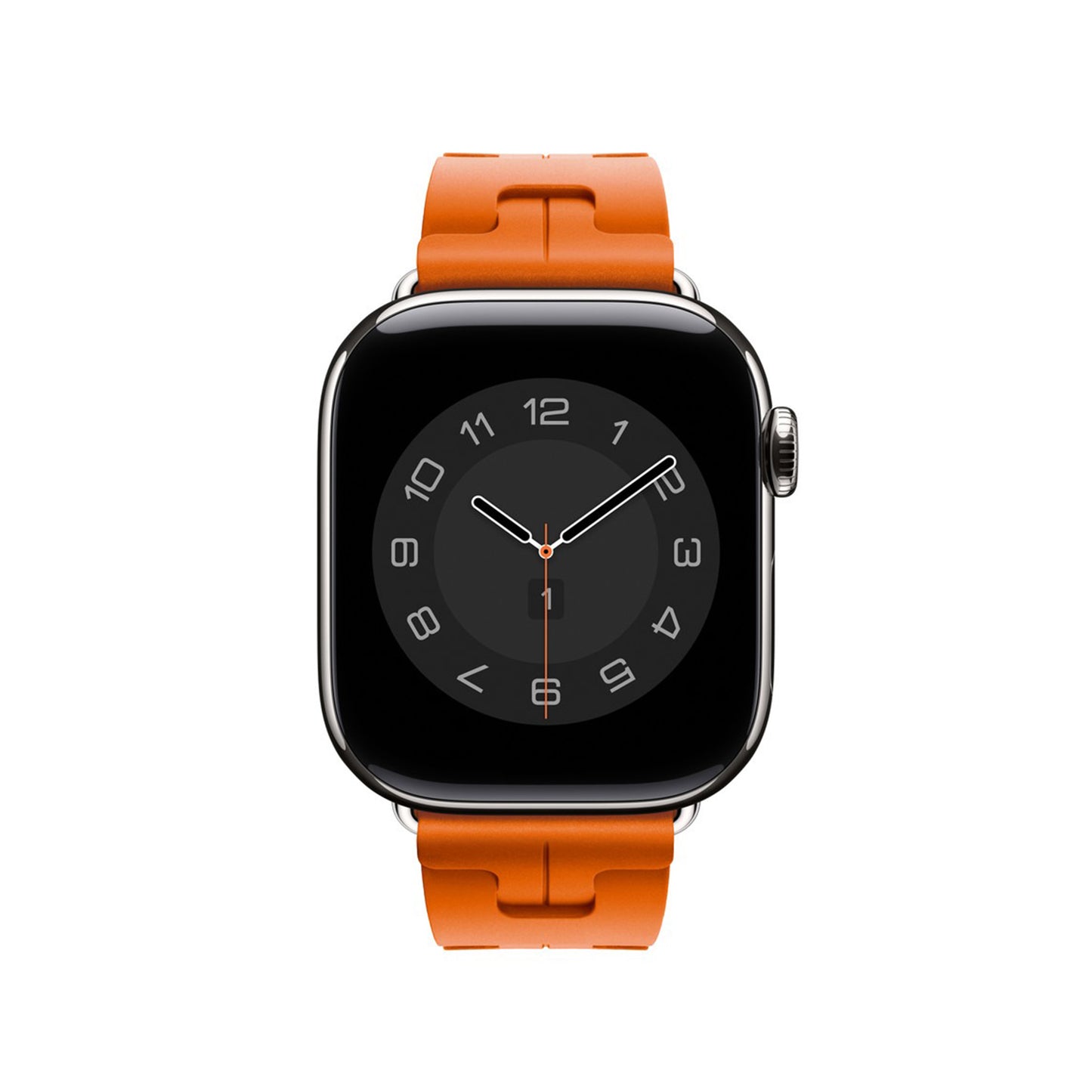 Geometry Elastomer Sport Strap for Apple Watch - Orange
