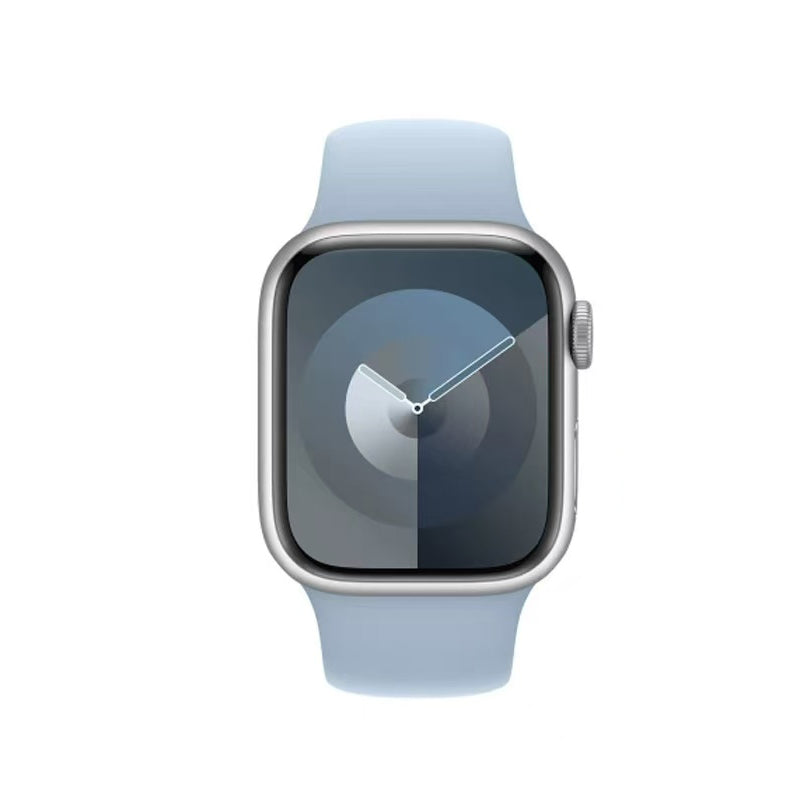 Silicone Sport Band pour Apple Watch - Blue pastel