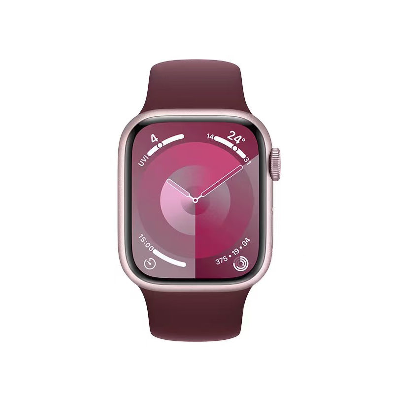 Silicone Sport Band pour Apple Watch - Wine Red