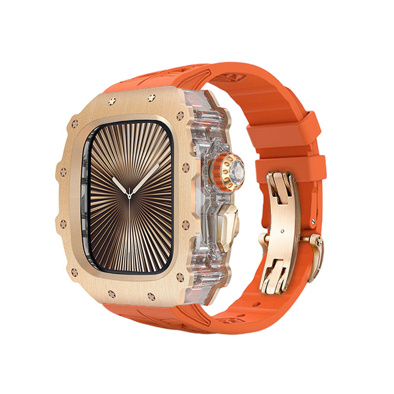 GLACIUM Ti 시리즈 44mm - Apple Watch용 케이스(로즈 골드)