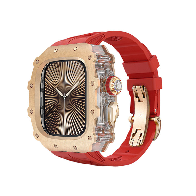 GLACIUM Ti 시리즈 44mm - Apple Watch용 케이스(로즈 골드)