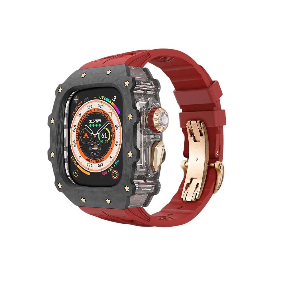 Glacium CF系列46mm-蘋果手錶系列10(玫瑰金)