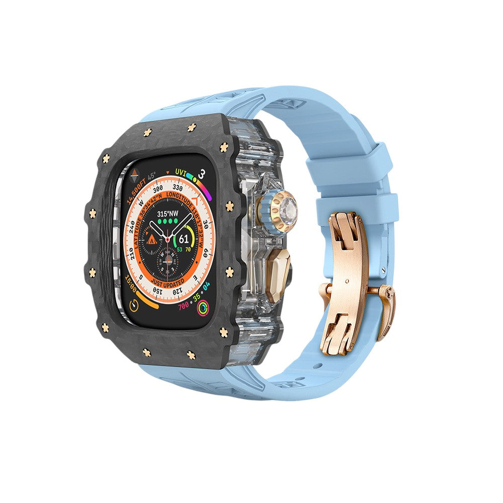 Glacium CF系列46mm-蘋果手錶系列10(玫瑰金)