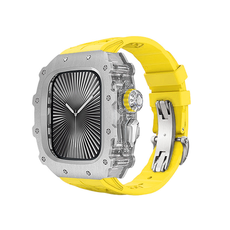 GLACIUM SS 시리즈 46mm - Apple Watch Series 10용 케이스(실버)