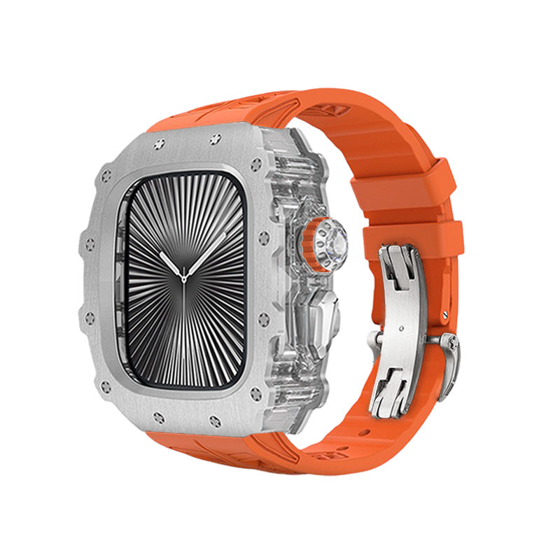 GLACIUM SS 시리즈 46mm - Apple Watch Series 10용 케이스(실버)