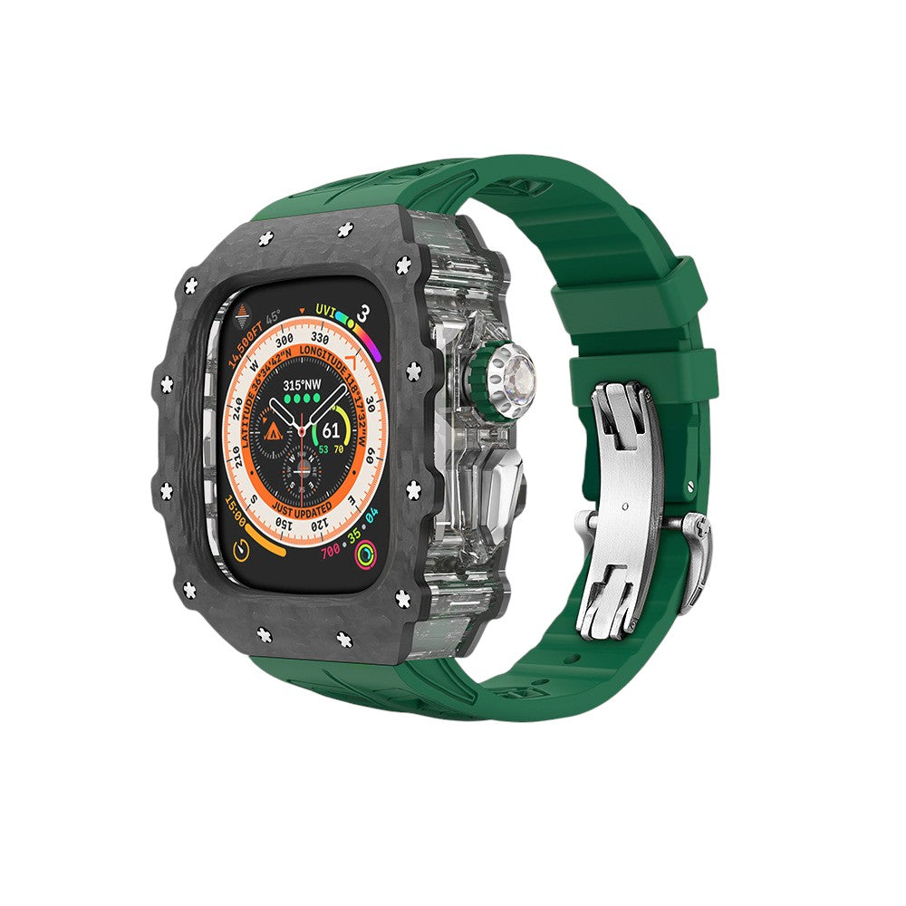 Glacium CF系列45mm-蘋果手錶的外殼(銀)