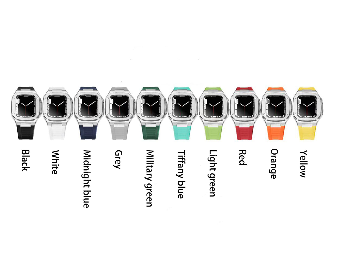 BOLD シリーズ 44/45mm - Apple Watch 用ケース (ステンレススチール)