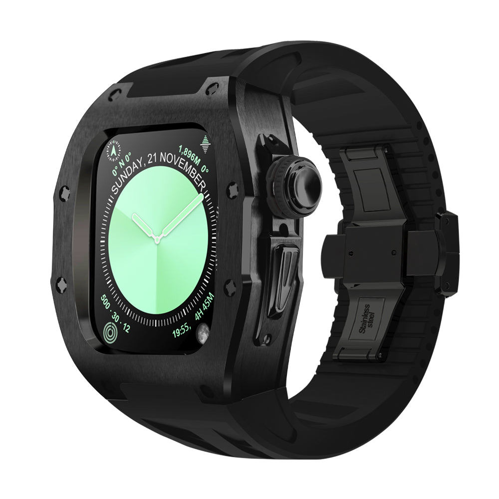 ICONIC SS 시리즈 46mm - Apple Watch Series 10용 케이스(블랙)