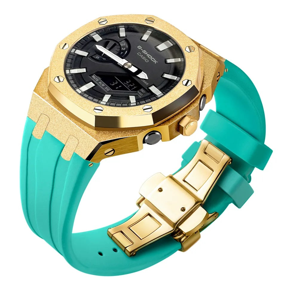 Casio Oak Frosted Gold Case for GA2100 Series