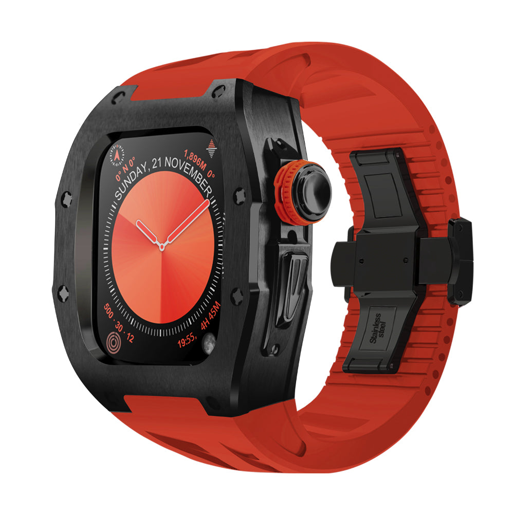 ICONIC SS 시리즈 46mm - Apple Watch Series 10용 케이스(블랙)