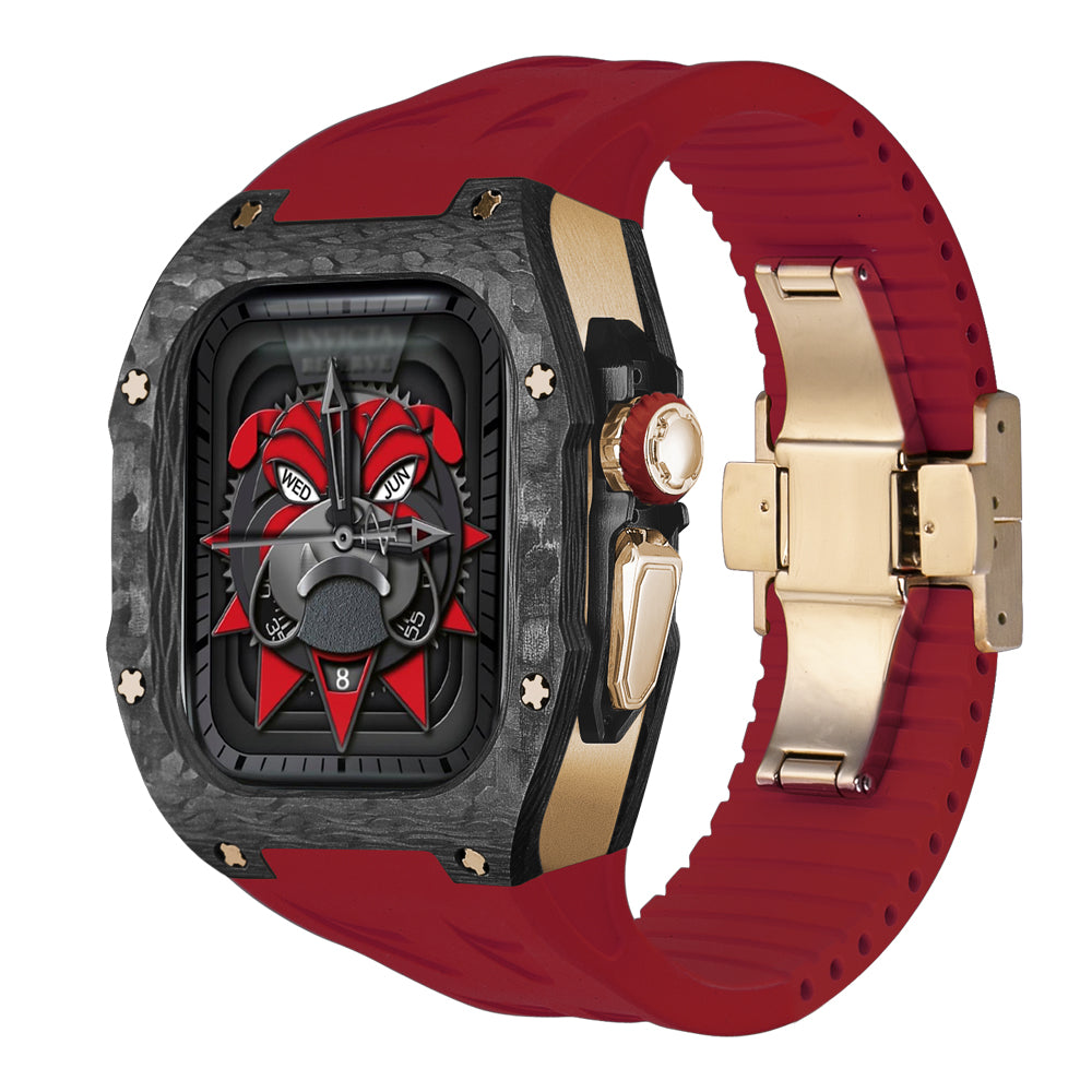 ICONIC CF シリーズ 49mm - Apple Watch Ultra 用ケース (ローズゴールド)