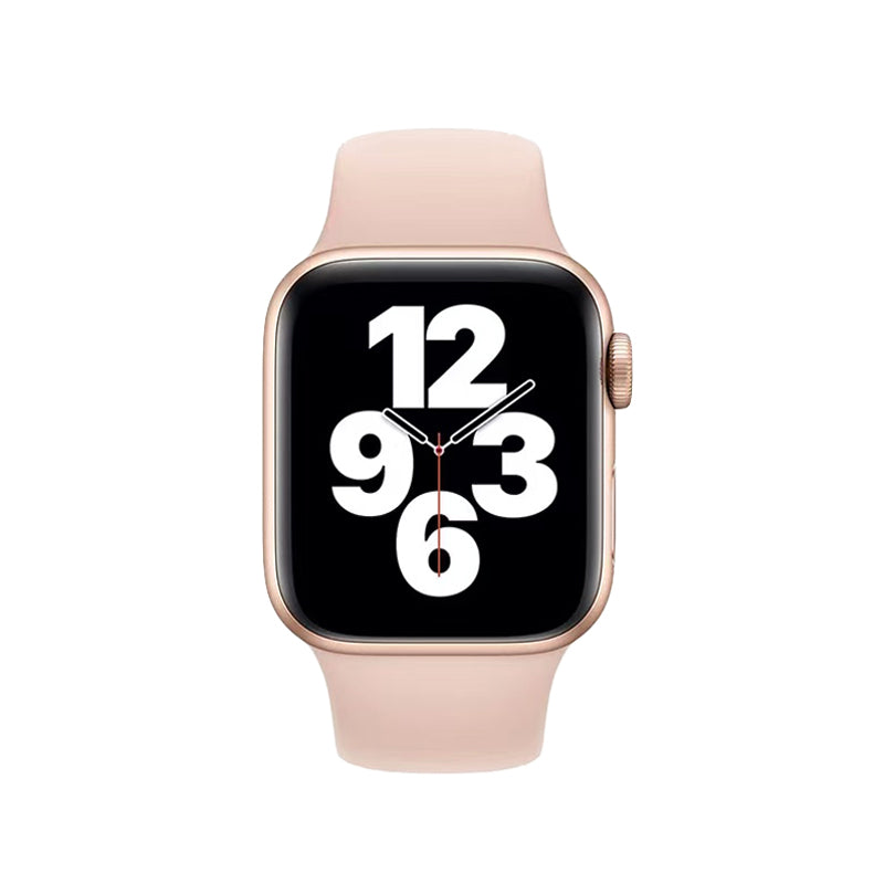 Apple Watch를위한 실리콘 스포츠 밴드 -Midnight Black