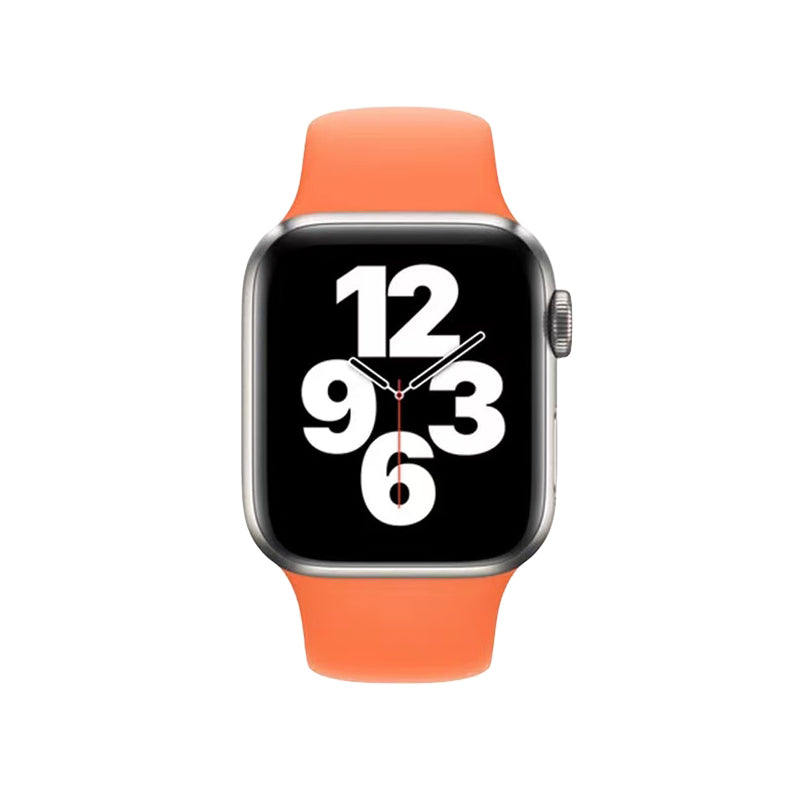 Silicone Sport Band pour Apple Watch - Midnight Black