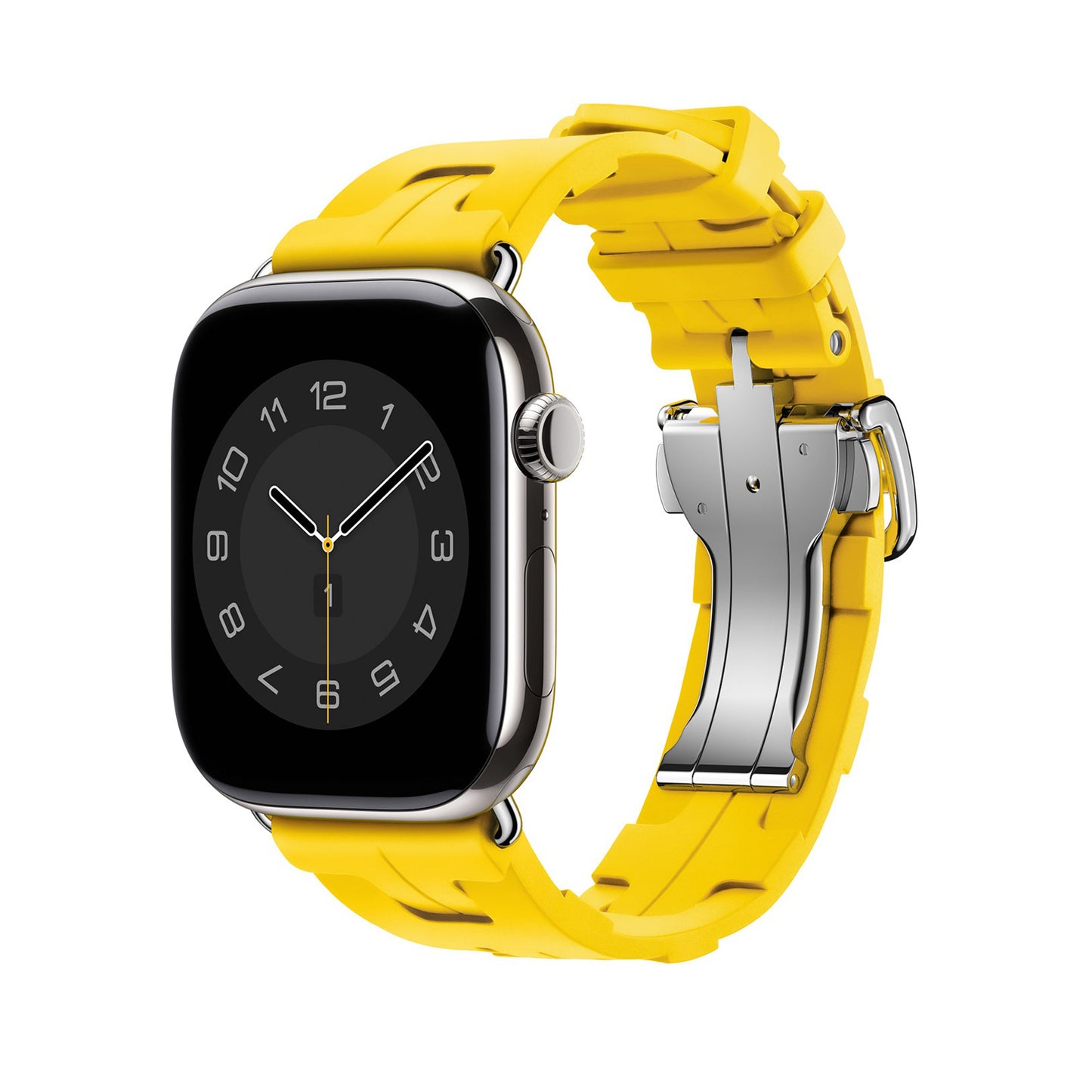 Geometry Elastomer Sport Strap for Apple Watch - Sun