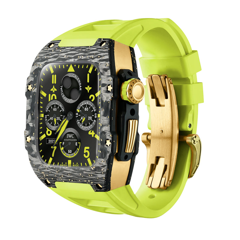 Serie ICONIC CF 44/45mm - Custodia per Apple Watch (Oro)