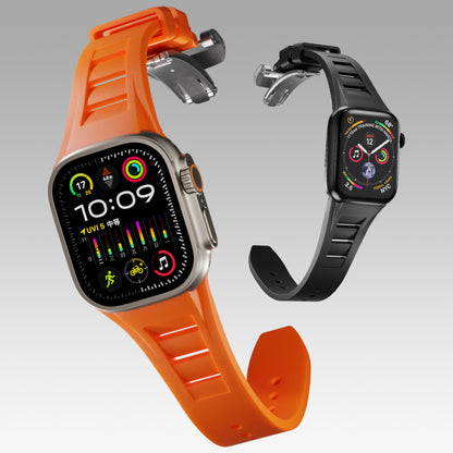 Cinturino sportivo in silicone liquido per Apple Watch