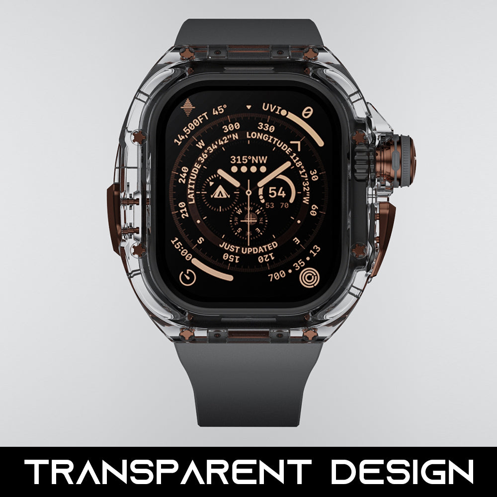 Apple Ultra Watch Case 49mm - K9 Clear Crystal Case