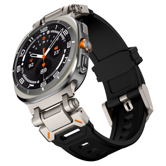 Correa de silicona Rugged Explorer para Samsung Galaxy Watch 7 Ultra