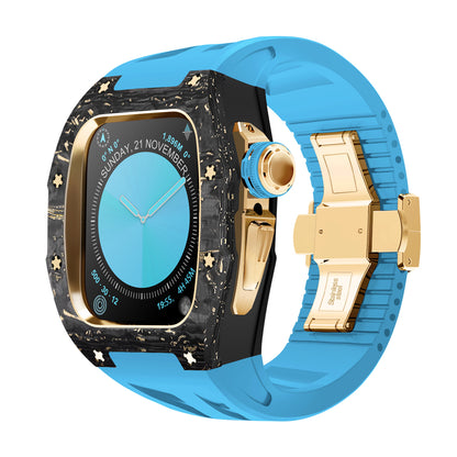 Serie ICONIC CF-G 46mm - Custodia per Apple Watch Serie 10 (Oro)