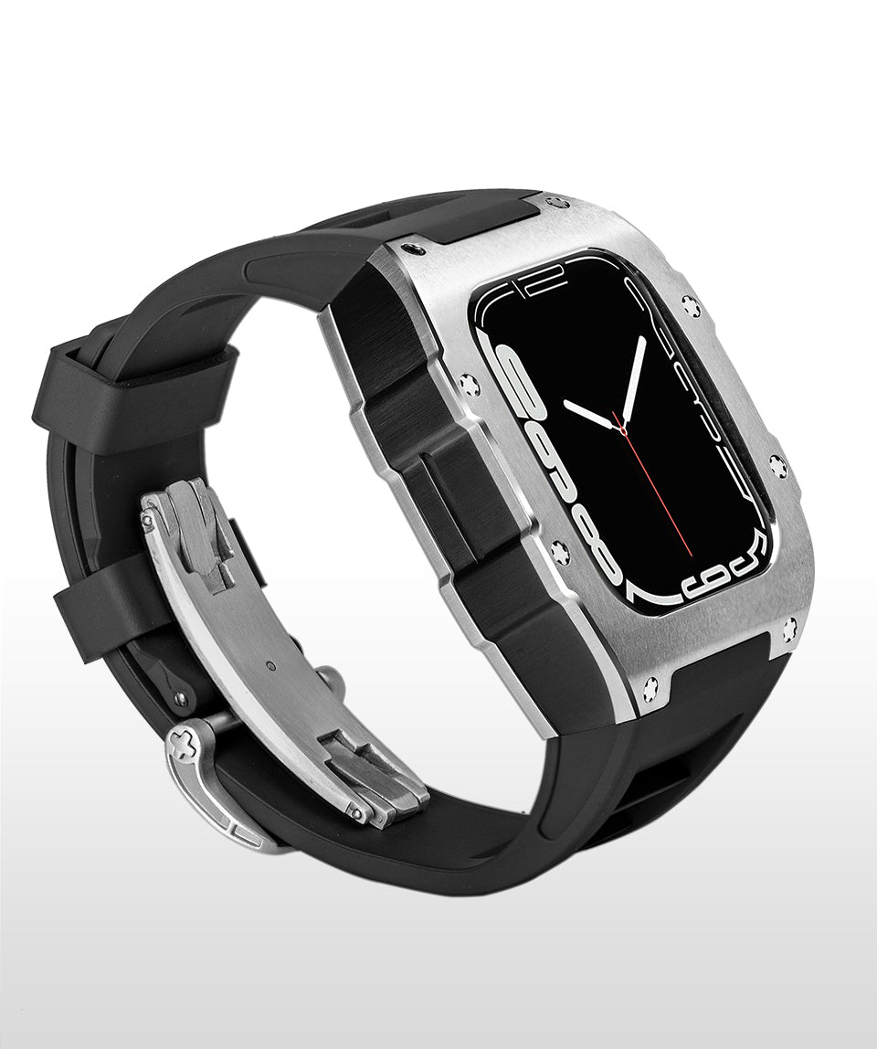 Serie ICONIC SS 44/45mm - Custodia per Apple Watch (Ossidiana)