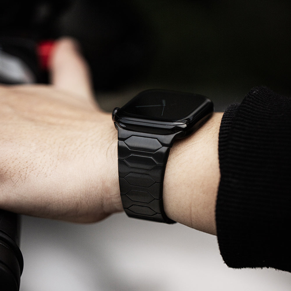 Ultra glattes Edelstahl -Uhrenband für Apple Watch Ultra/Serie 4–10 (49 mm/45 mm/44 mm/42 mm)