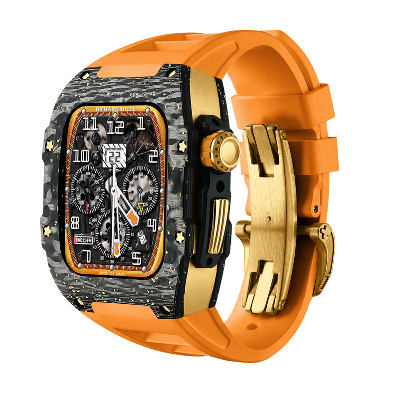 Serie ICONIC CF 44/45mm - Custodia per Apple Watch (Oro)