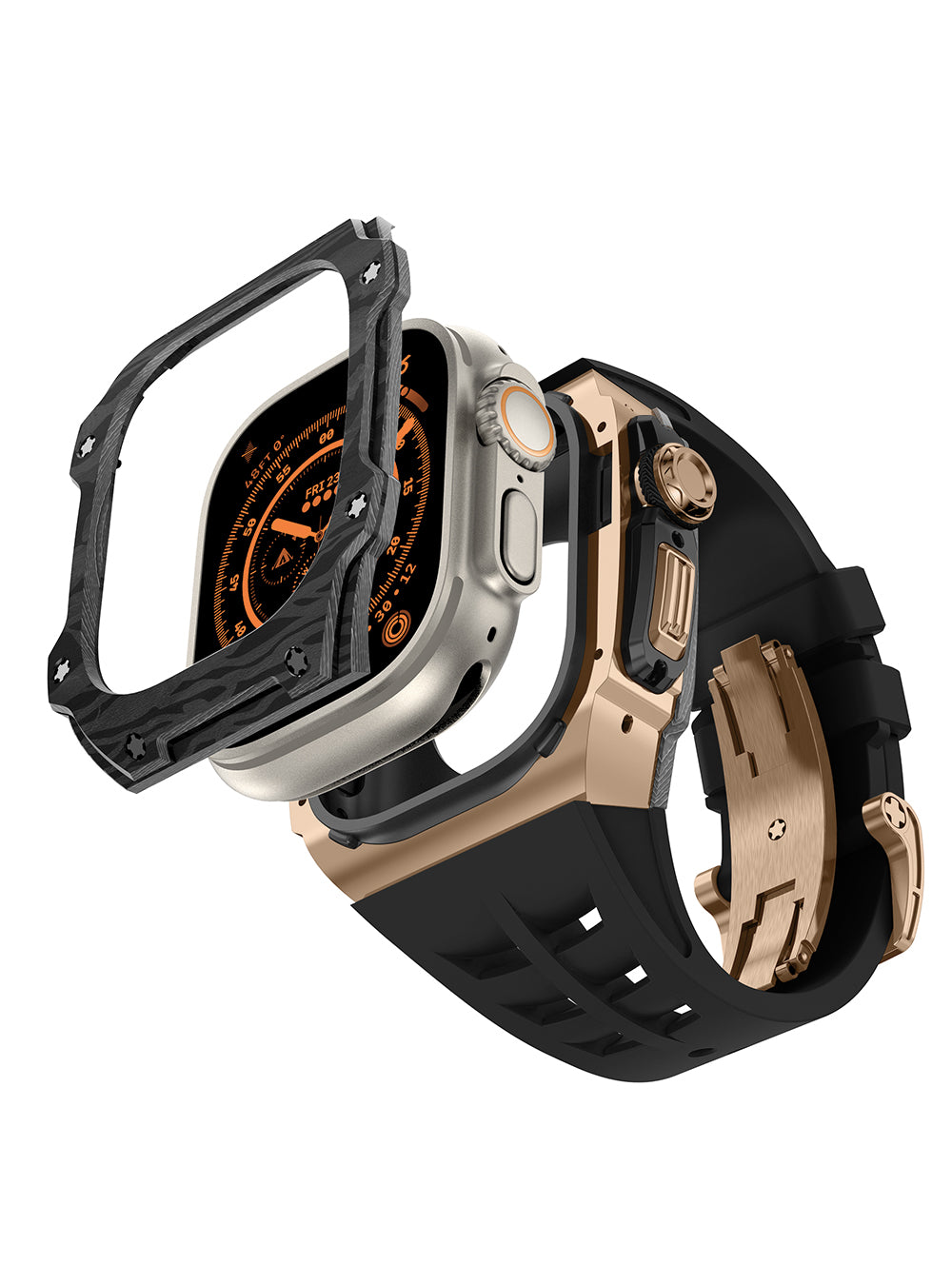 Serie STARLIGHT CF 49 mm - Custodia per Apple Watch (Titanio)